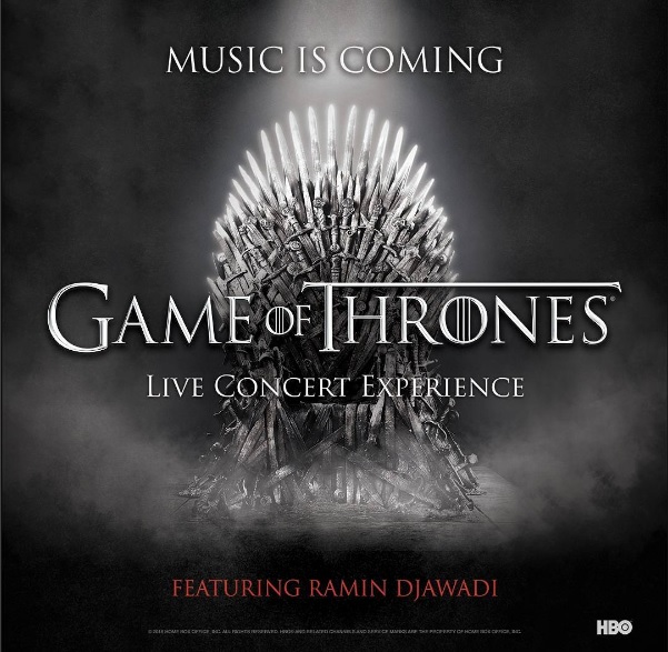 Game of Thrones live concert series to tour in 2017