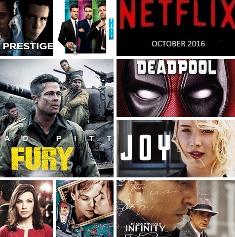 October 2016 Netflix titles
