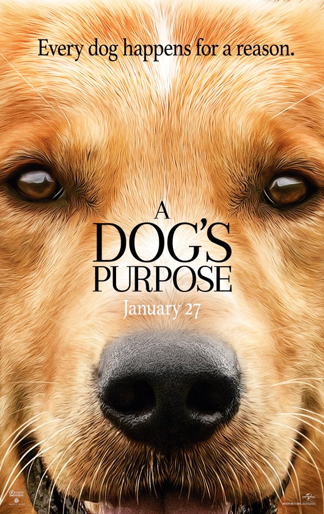 A Dog's Purpose in theaters Jan. 27