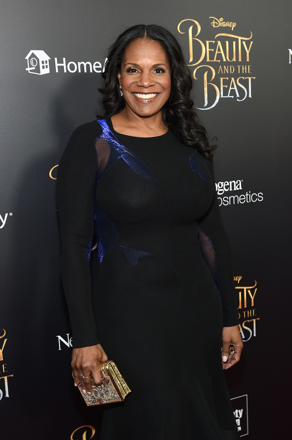 Audra McDonald at the Beauty and the Beast premiere