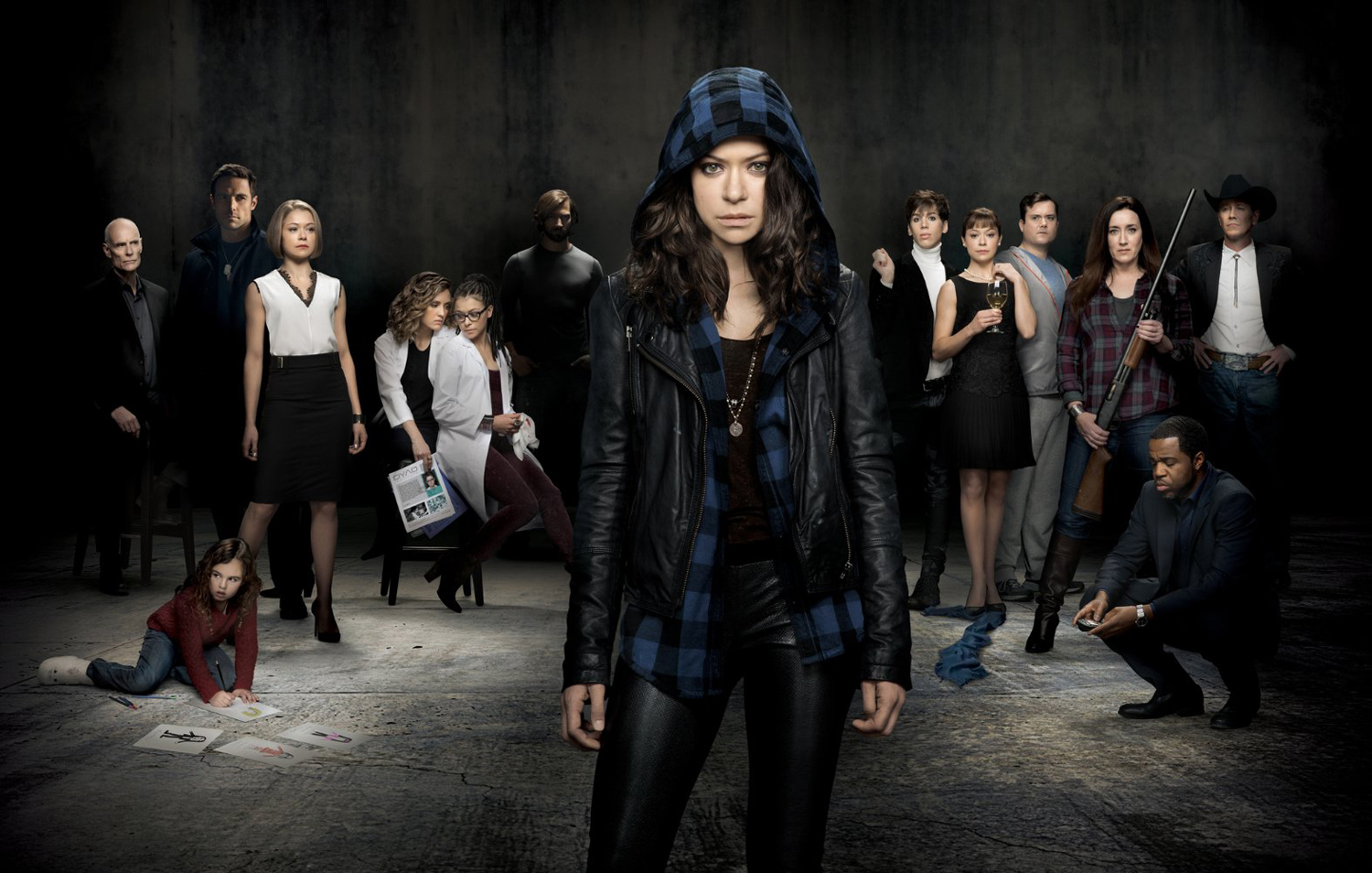 The cast of Orphan Black