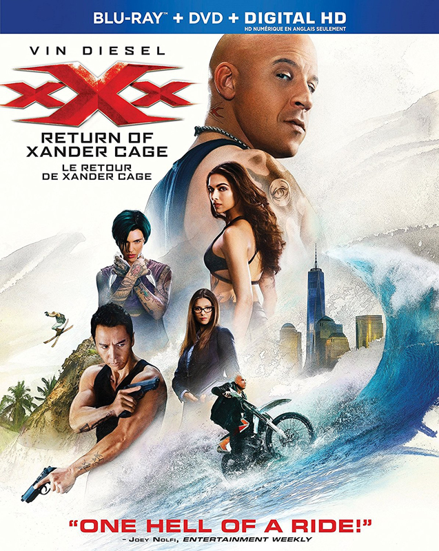 xXx Return of Xander Cage Blu-ray
