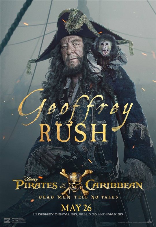 Geoffrey Rush as Hector Barbossa