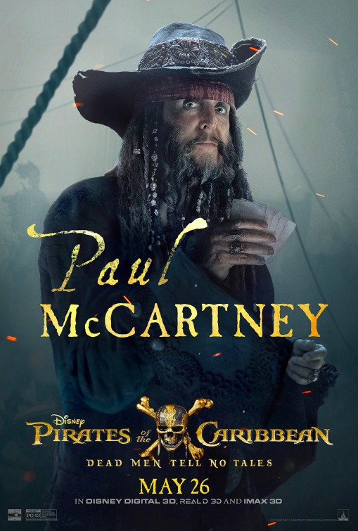 Paul McCartney in Pirates of the Caribbean: Dead Men Tell No Tales