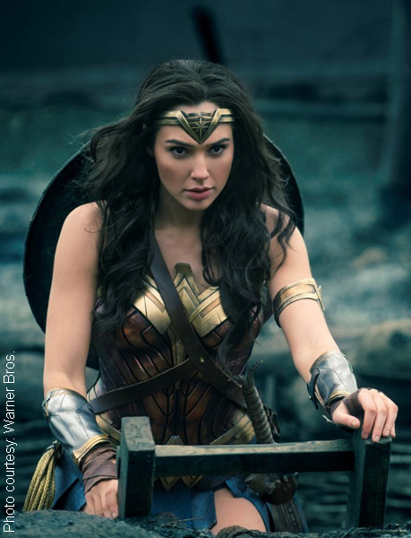 Gal Gadot as Wonder Woman