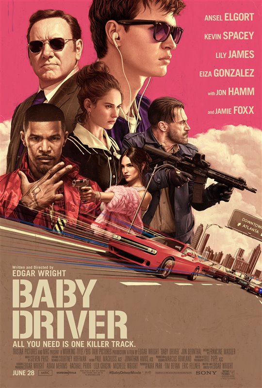 Baby Driver poster Baby Driver poster