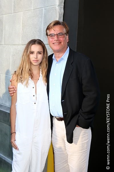 Molly's Game director Aaron Sorkin and daughter Roxy