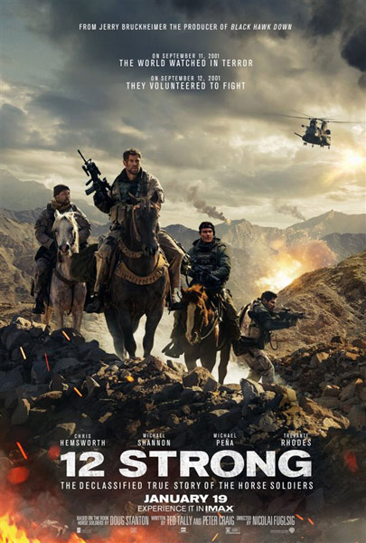 12 Strong starring Chris Hemsworth 12 Strong starring Chris Hemsworth