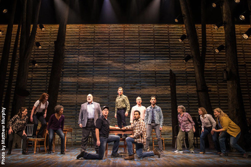 The all-new cast of Come From Away