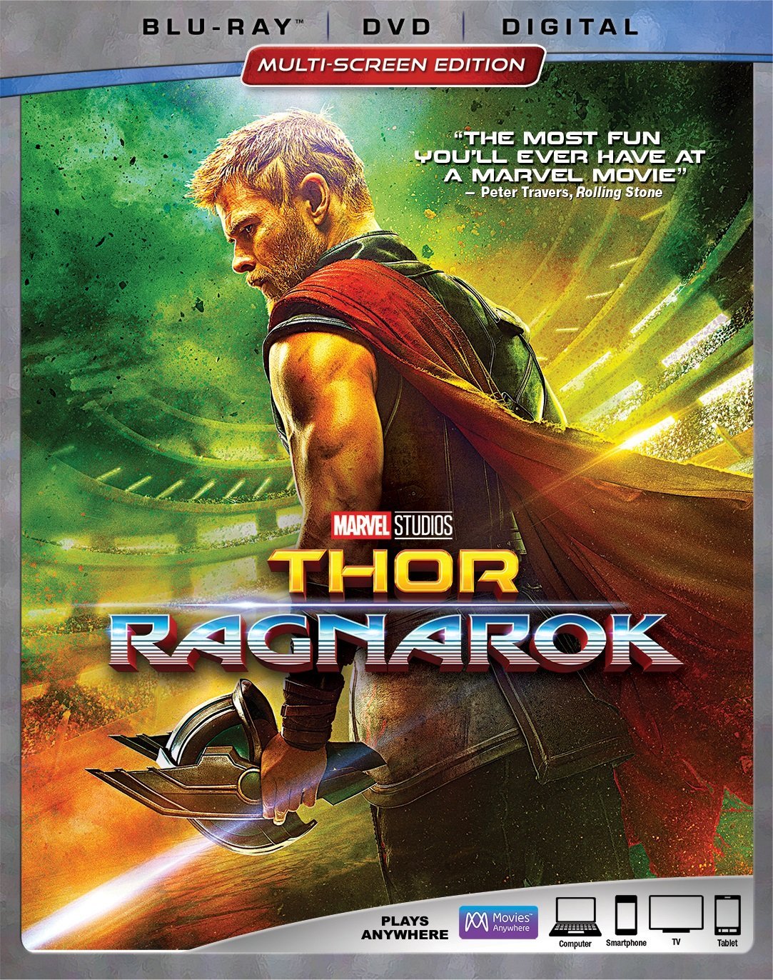 Thor: Ragnarok on Blu-ray Thor: Ragnarok on Blu-ray