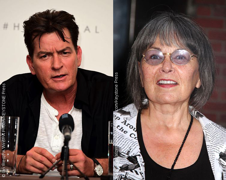 Charlie Sheen says 'Good riddance Roseanne!'