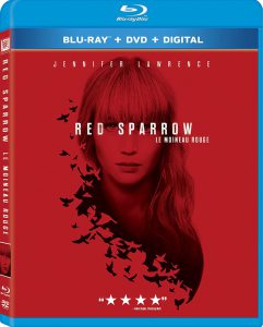 Red Sparrow on Blu-ray and DVD