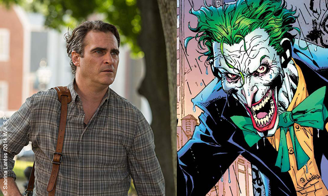 Joaquin Phoenix cast as the Joker