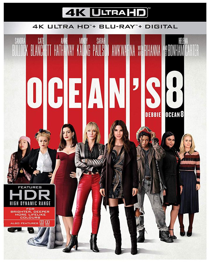 Ocean's 8 4K Ultra HD and Blu-ray