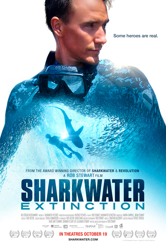 Rob Stewart Sharkwater Extinction poster