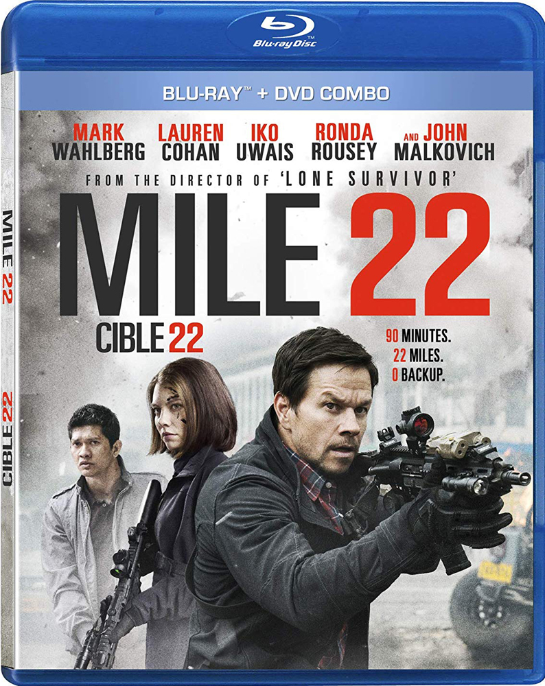 Mile 22 now on Blu-ray