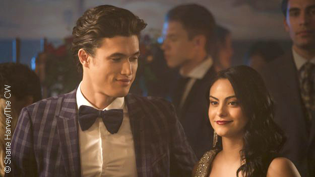 Charles Melton and Camila Mendes in Riverdale