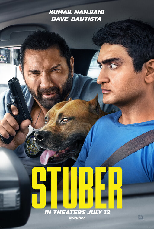 Stuber, playing in theaters starting July 12