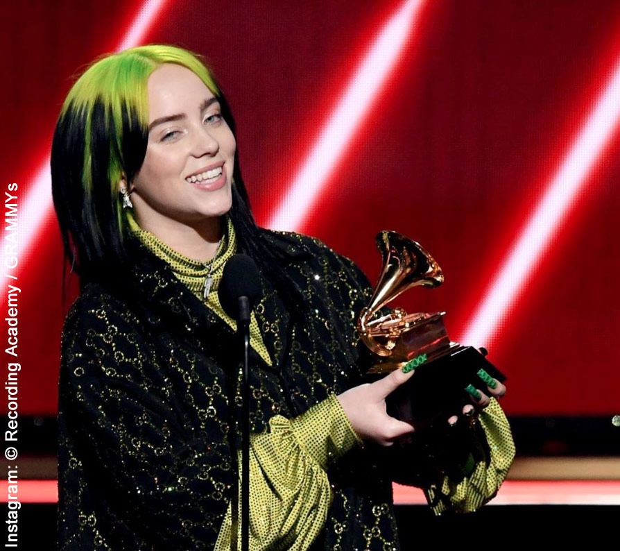 Billie Eilish makes history at the 62nd annual Grammy Awards