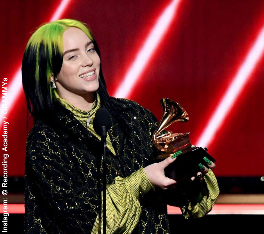 Billie Eilish photo: Recording Academy/Grammys