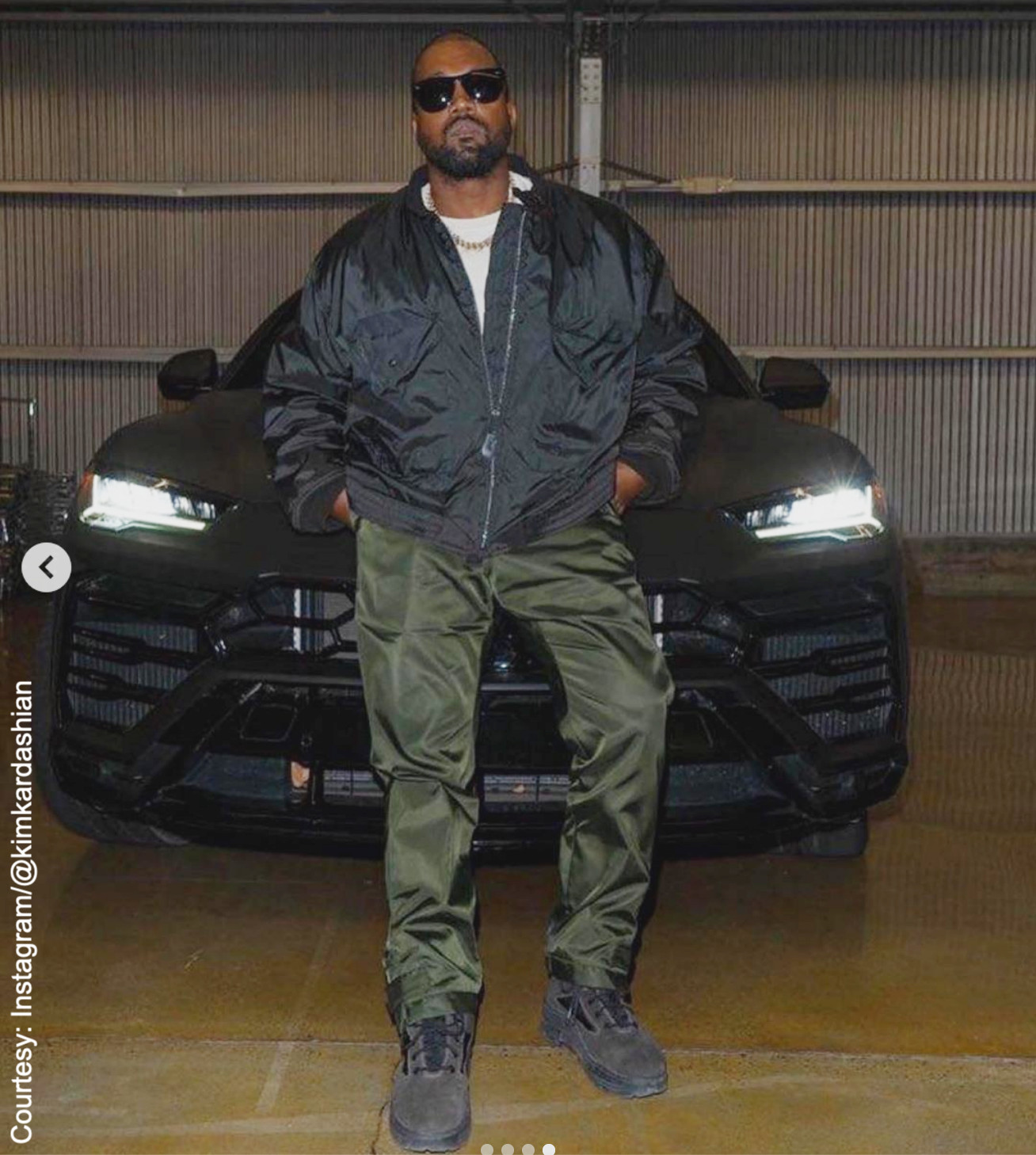 Kanye West Instagram photo