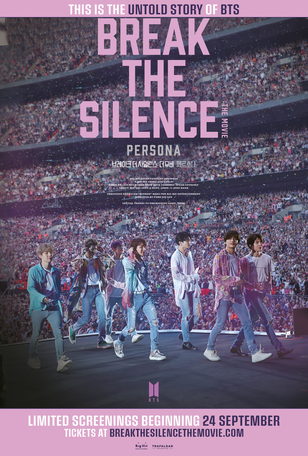 Break the Silence BTS poster