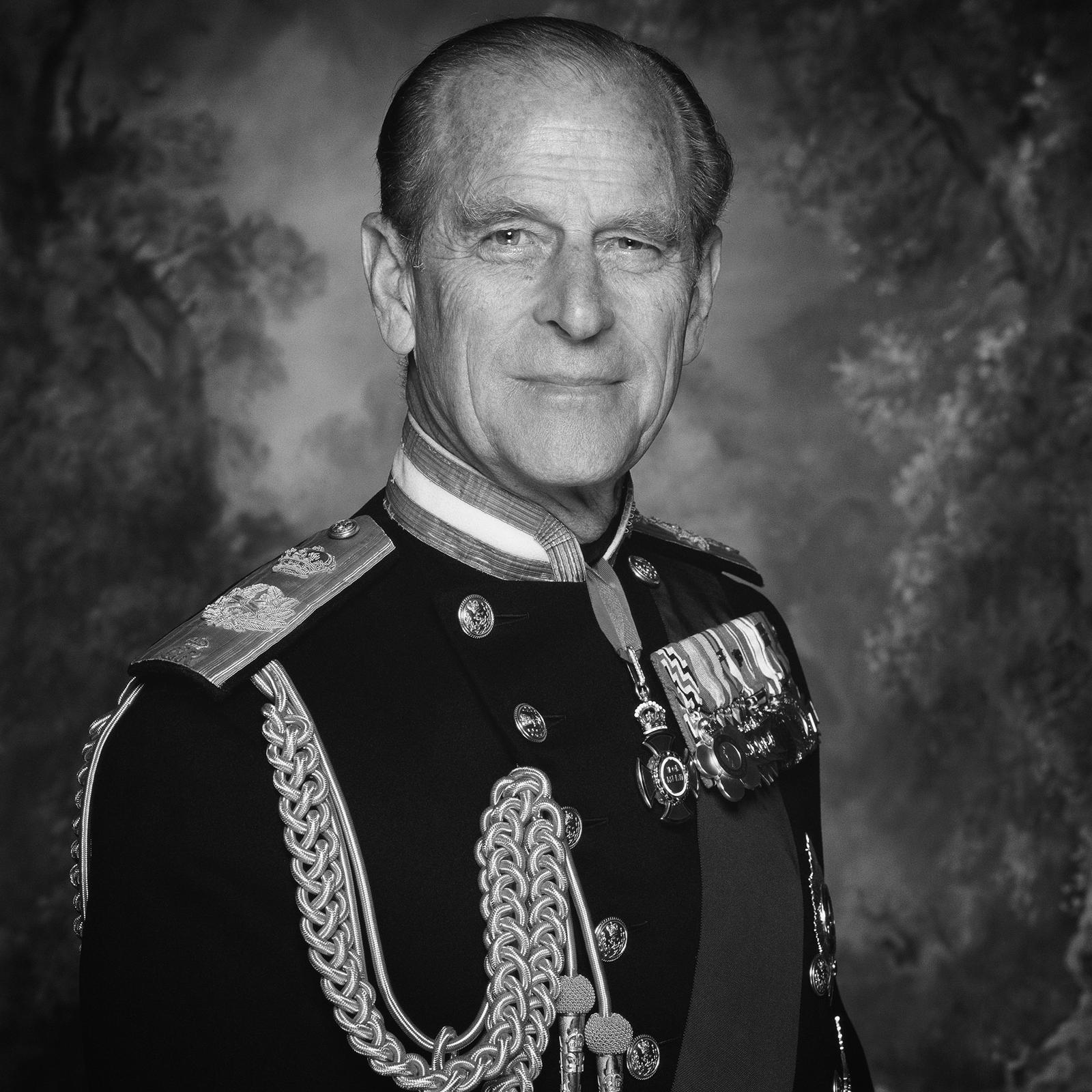 Prince Philip official portrait courtesy Buckingham Palace