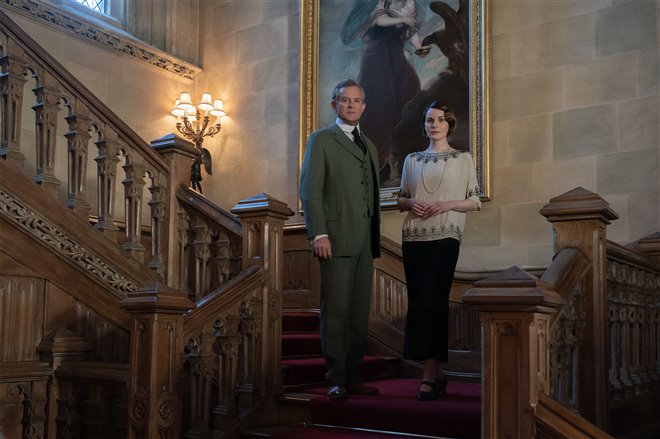 Michelle Dockery and Hugh Bonneville in Downton Abbey: A New Era