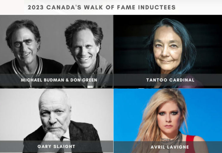 Tantoo Cardinal, Avril Lavigne Canada's Walk of Fame