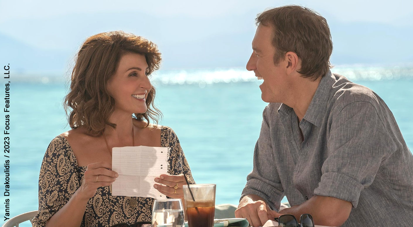 Nia Vardalos and John Corbett in My Big Fat Greek Wedding 3