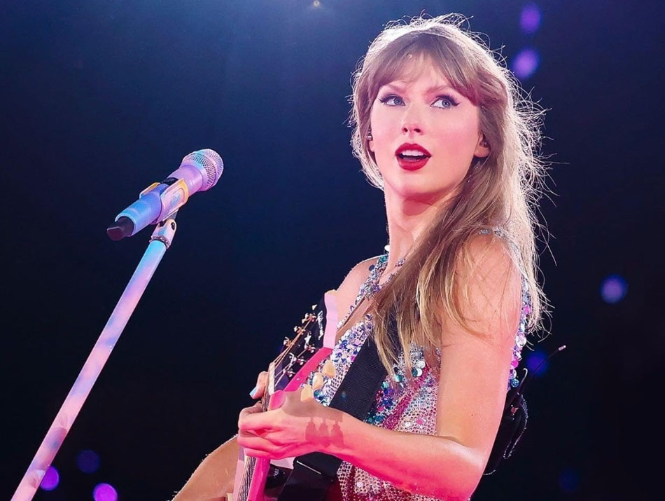 Still from Taylor Swift: The Eras Tour