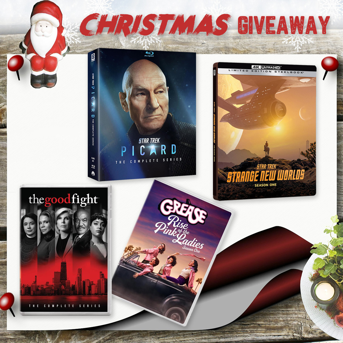 Final Christmas Giveaway - Paramount DVDs and Blu-rays