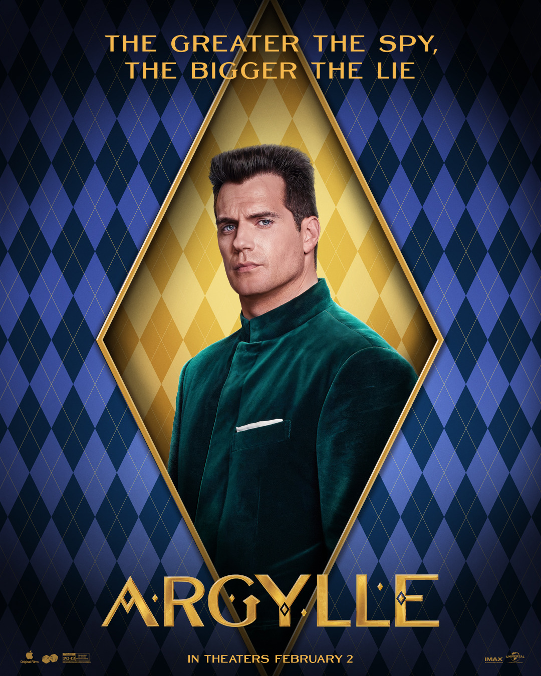 Henry Cavill Argylle poster