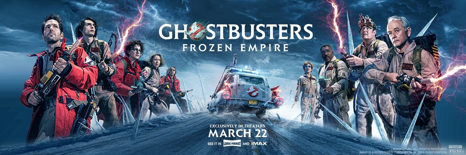 Ghostbusters: Frozen Empire poster