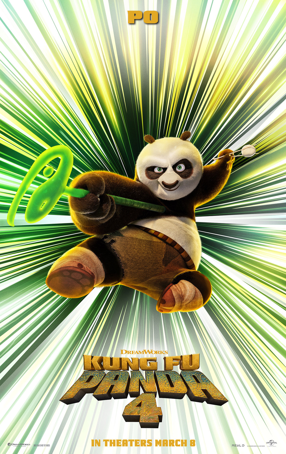 Kung Fu Panda 4 poster