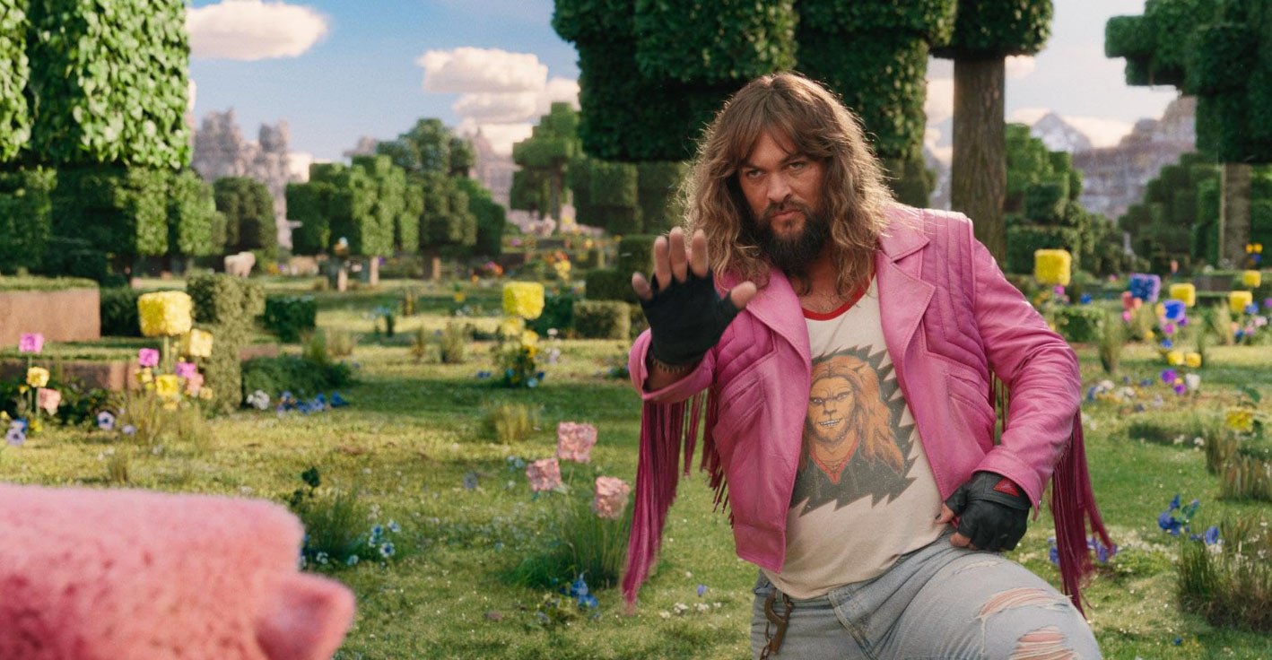 Jason Momoa in A Minecraft Movie